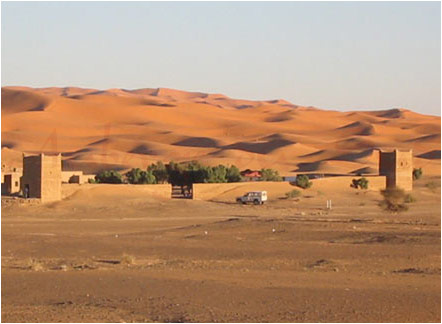 auberge dunes erg chebbi merzouga inn desert accommodation morocco 