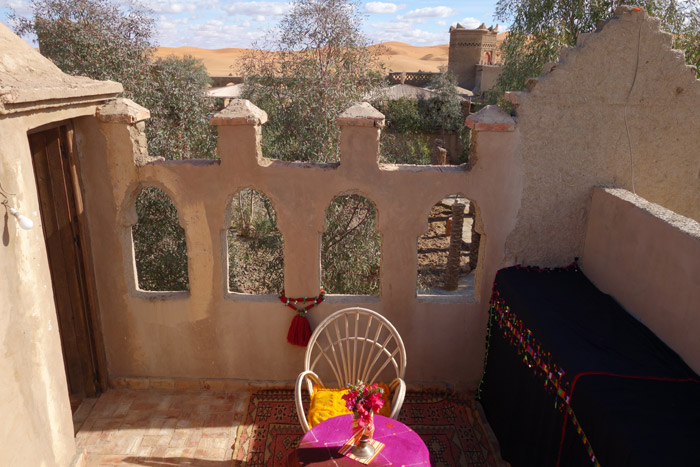 Room Terrace At Desert Hotel Auberge Cafe Du Sud